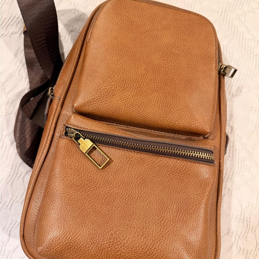 Brown Backpack/Crossbody Bag